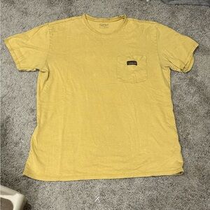 Patagonia Yellow Pocket T-Shirt size large